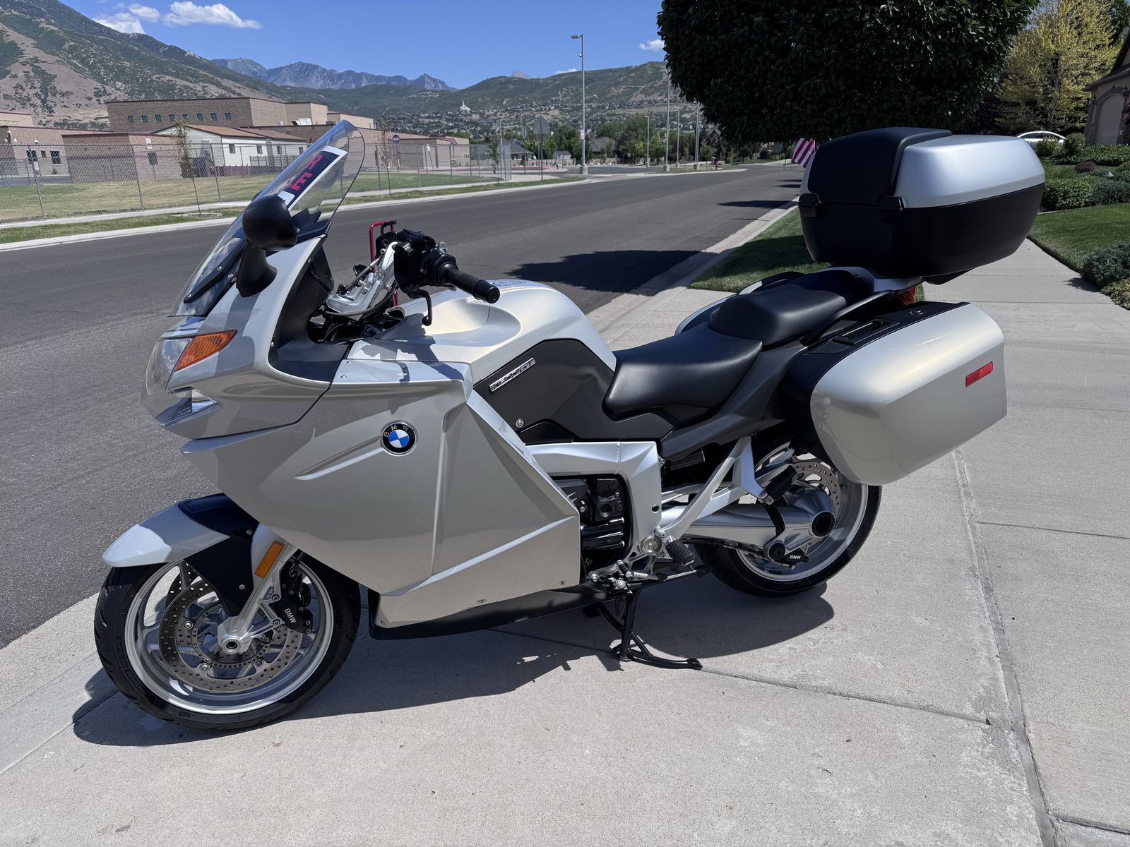 BMW K1200GT Sport Touring Motorcycle - Silver
