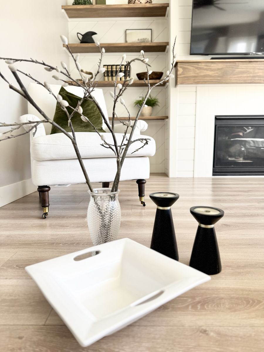 Home Decor | Modern | Contemporary | Candlesticks | Serving Bowl | Vintage Vase | Branches-$20