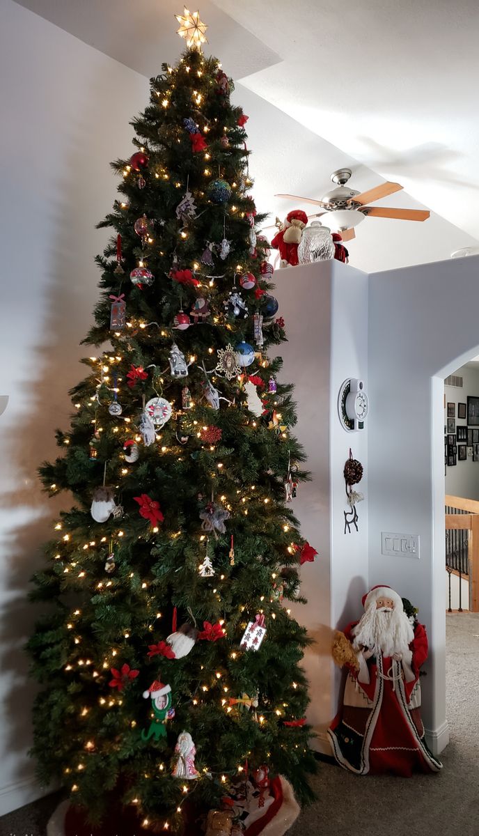12 Foot Pre-Lit Christmas Tree