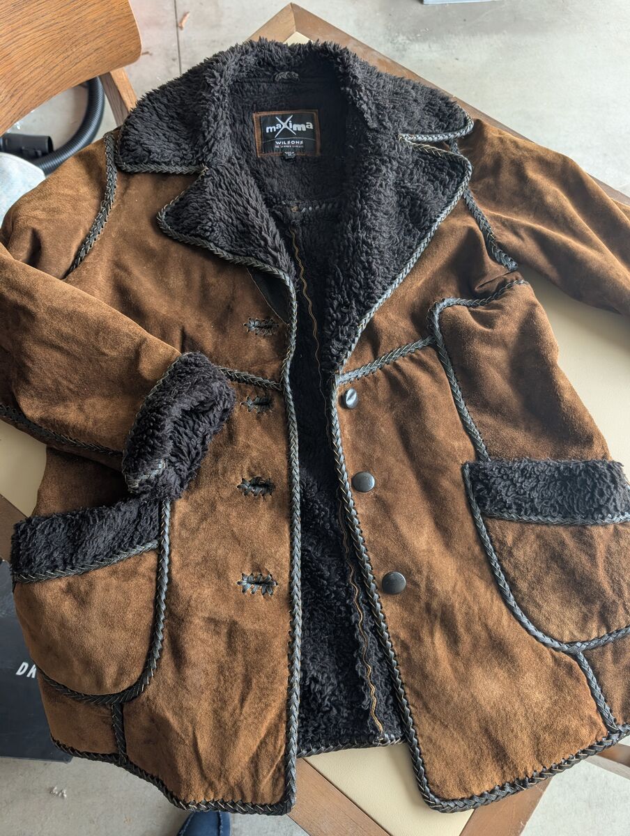 1990s Wilson's leather coat