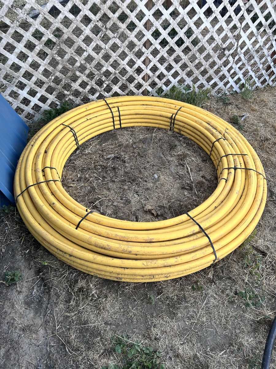 1-1/4” gas pipe