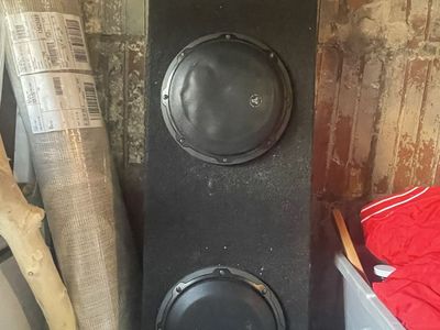 JL 8 inch loaded sub box