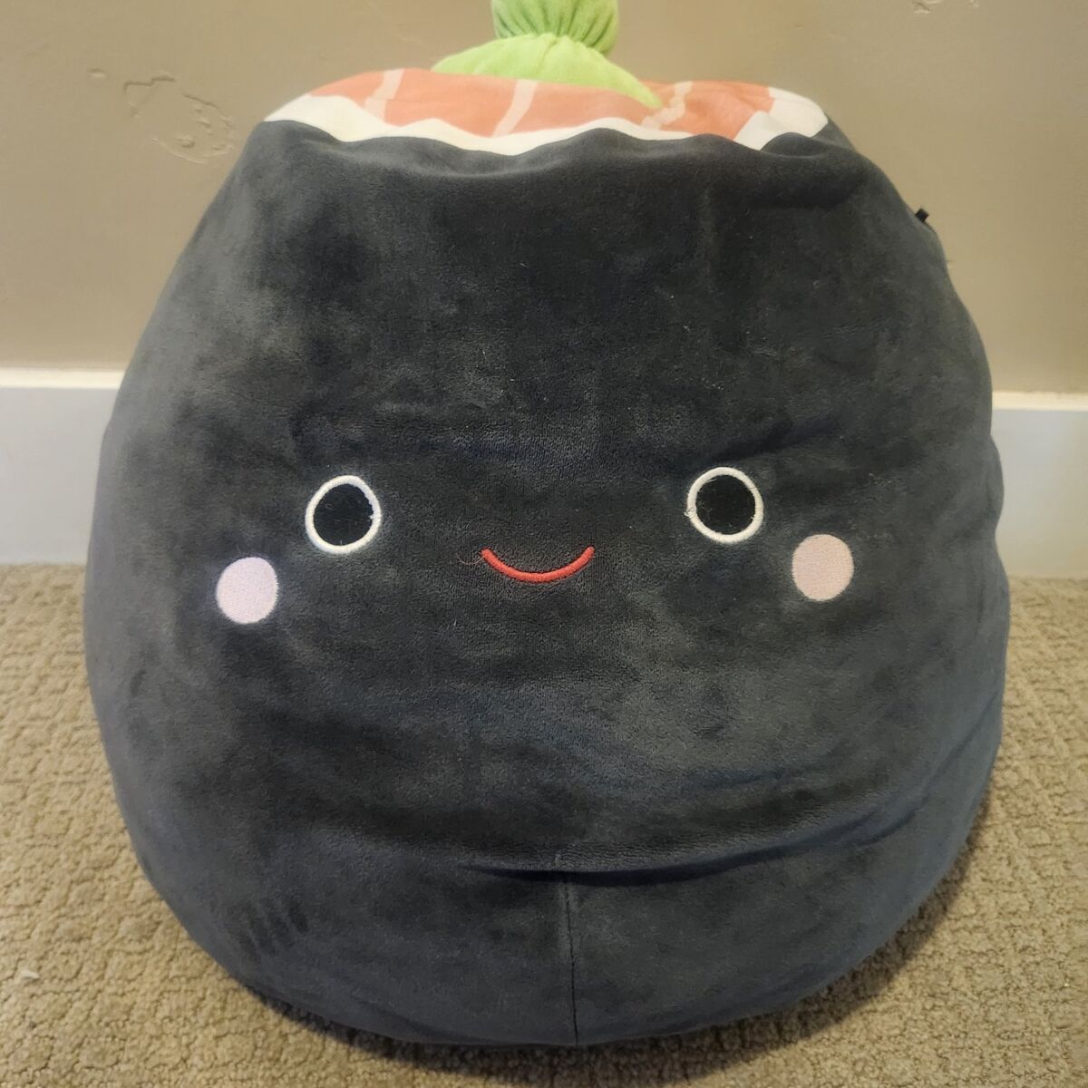 Large Squishmallow 18" sushi roll