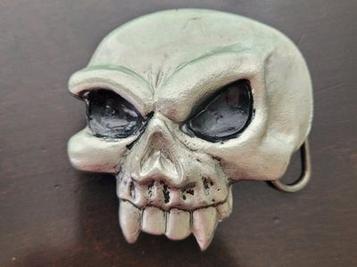 Skull Belt Buckle