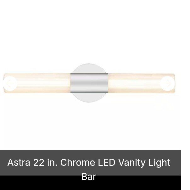 22" Vanity Light Fixture (NEW)