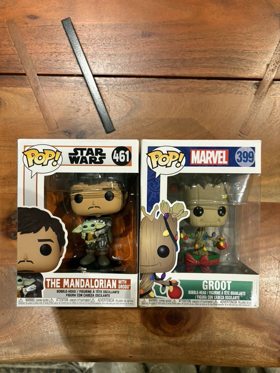 two Funko Pops for sale