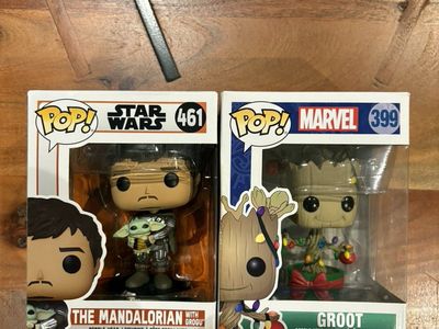 two Funko Pops for sale