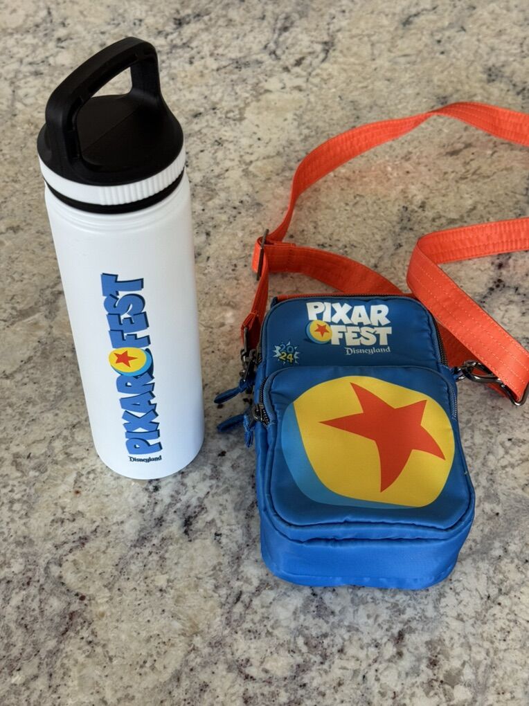 Disney Pixarfest Bag and Water Bottle