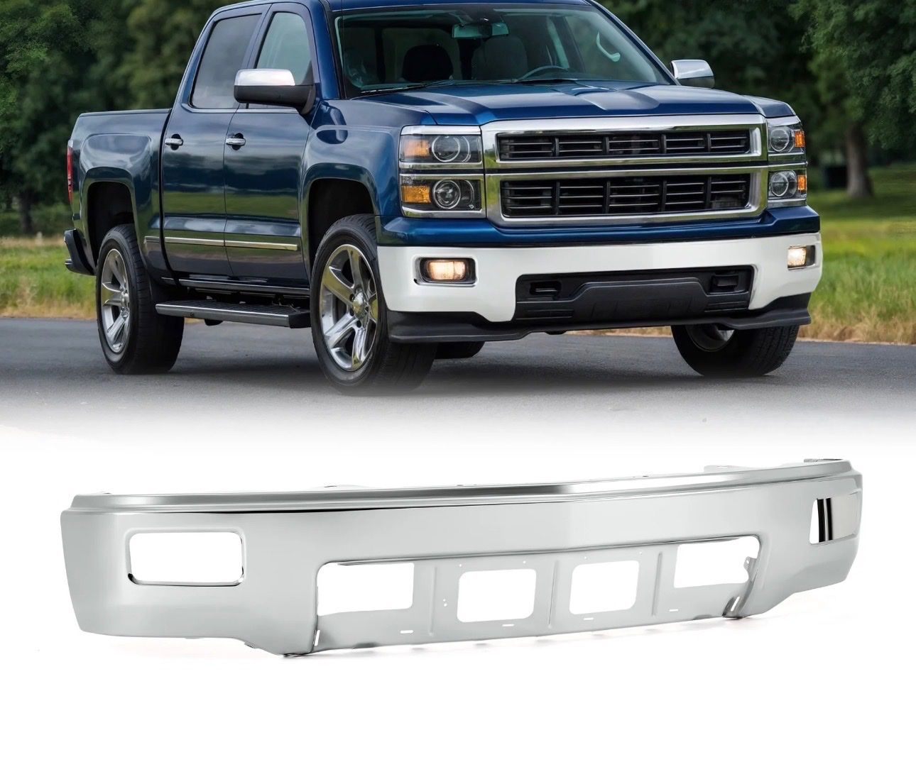 2014-2015 Chevrolet Silverado 1500 - Front Bumper