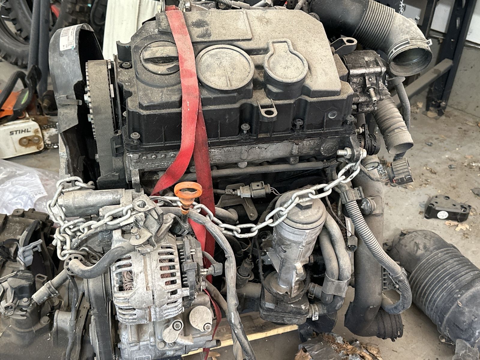 2006 VW Jetta TDI Engine - 120K Miles - Manual Transmission Compatible