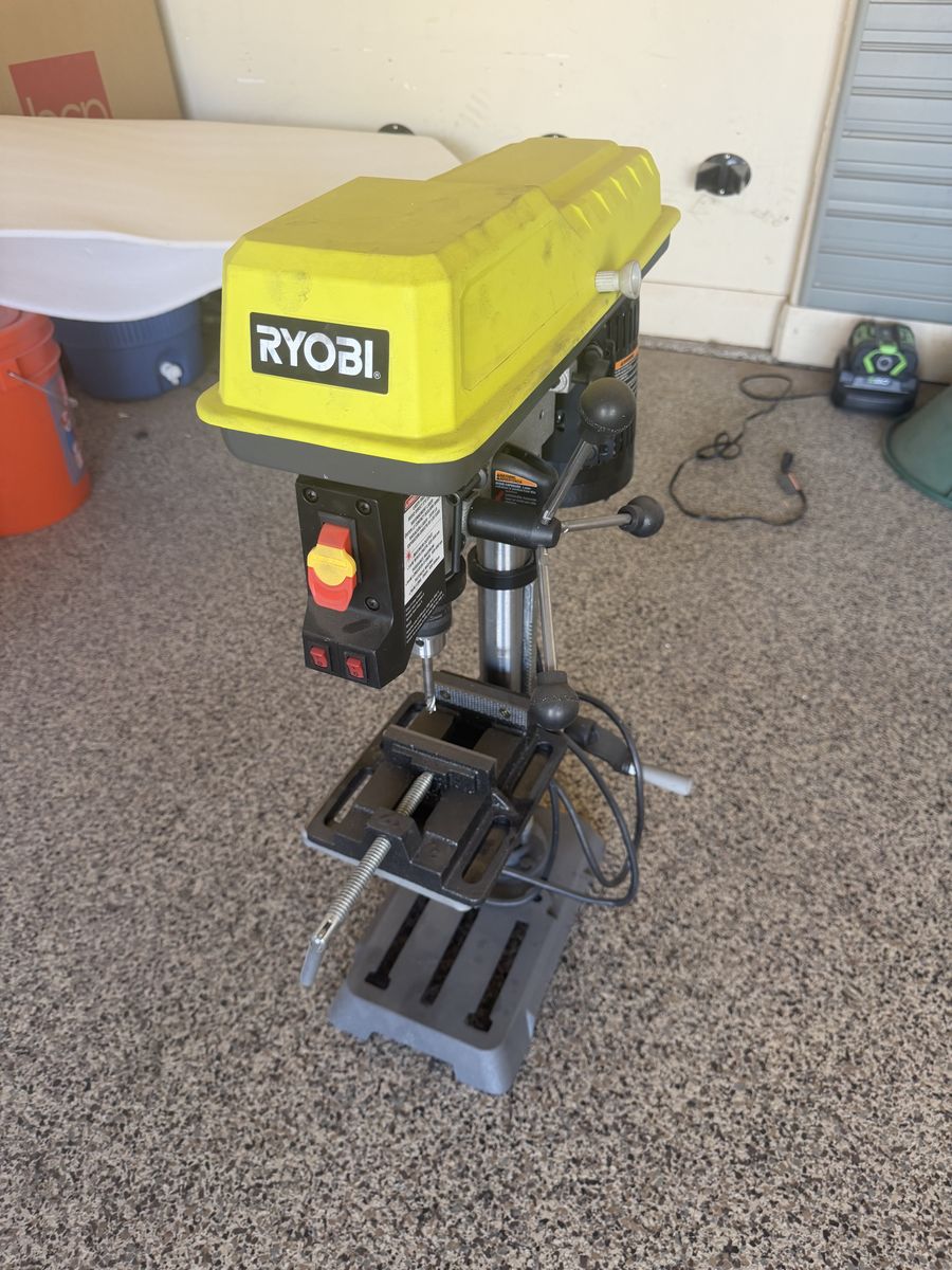 RYOBI DP103L 10" Drill Press – Excellent Condition –