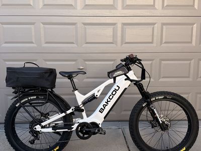 BACKCOU SCOUT FULL SUSPENSION E-BIKE SIZE MED