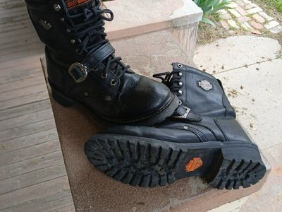 Mens 9 Harley Davidson Boots