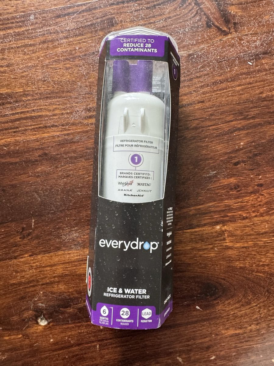 Whirlpool fridge water filter every drop