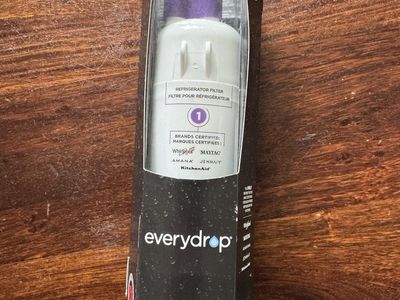 Whirlpool fridge water filter every drop