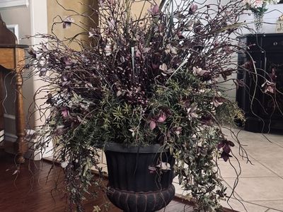 Large Decorative Faux Botanical Arrangement