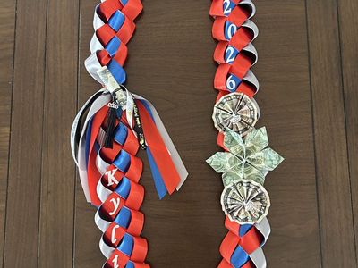 Graduation leis! great gifts