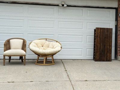 Table and chairs