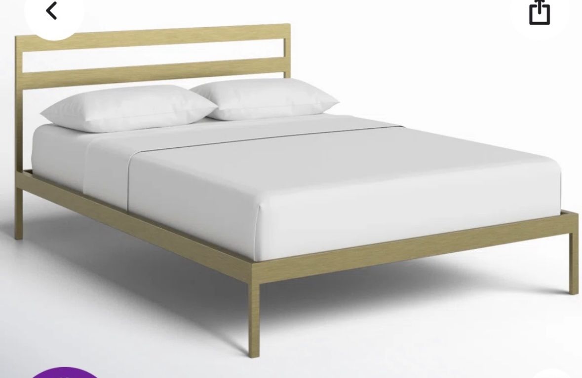 Brand new king size bed with mattress