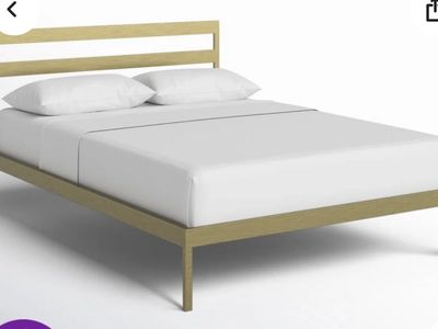 Brand new king size bed with mattress
