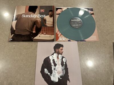 Nick Jonas-“Handprinted” Sunday Best Blue Vinyl