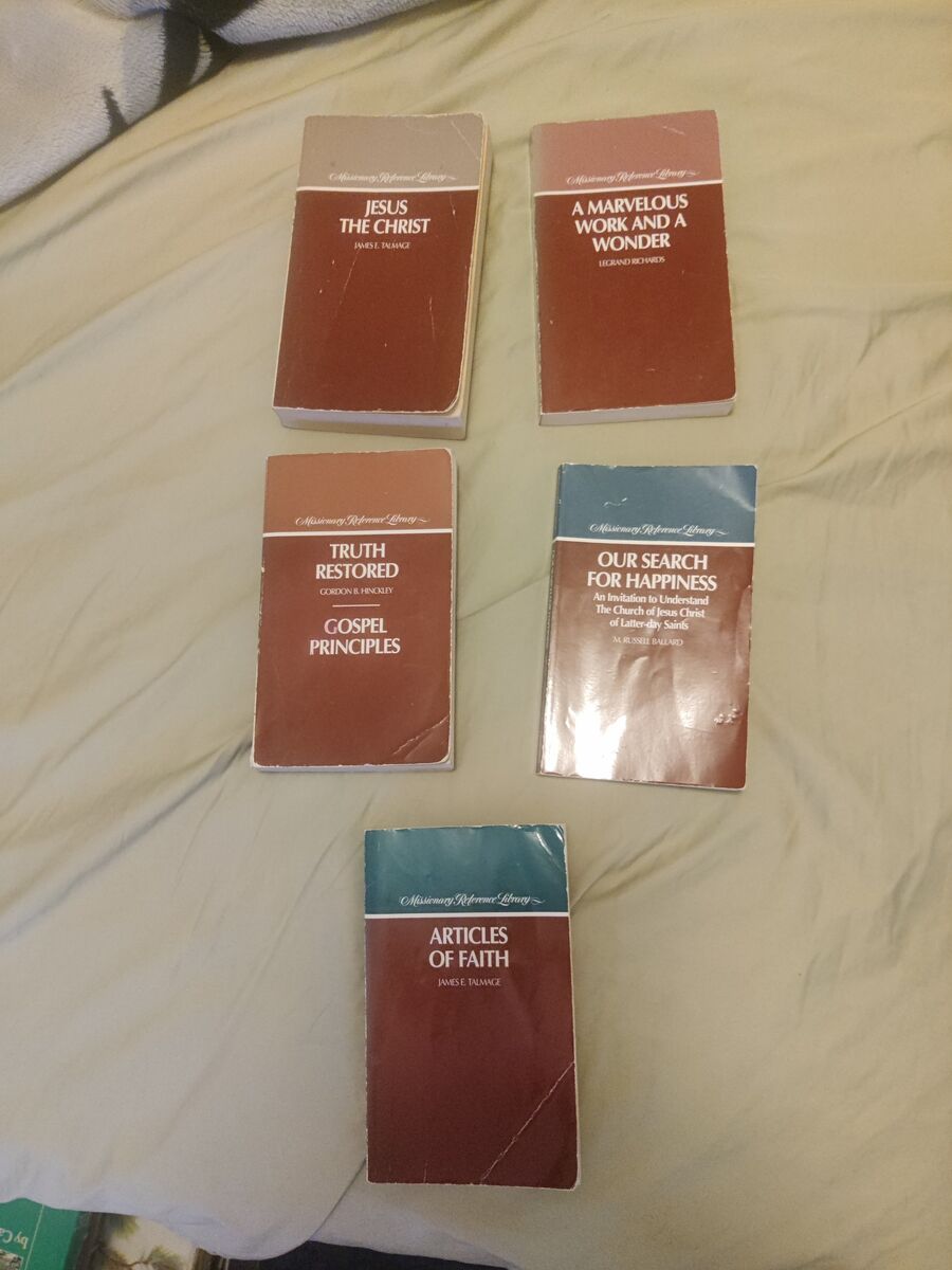 Lot of 5 missionary Reference Library * PAPERBACK BOOKS