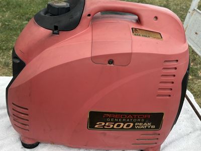 PREDATOR 2500 Inverter Generator- Powers Electronics, Power Tools, Appliances,Etc.