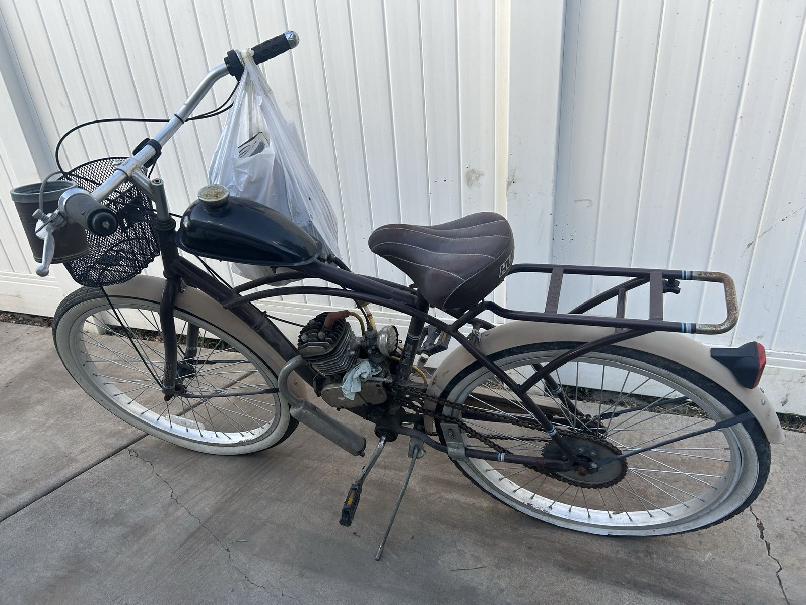 Vintage Huffy Gas Powered Bike