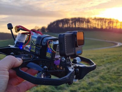 GoPro Hero 11 Mini with ND Filter & GoPro Hero 10 Black for FPV Drone