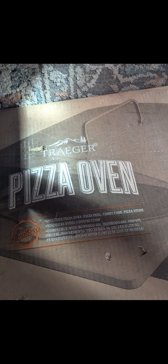 Traeger Pizza oven grill attachment