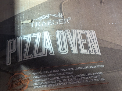 Traeger Pizza oven grill attachment