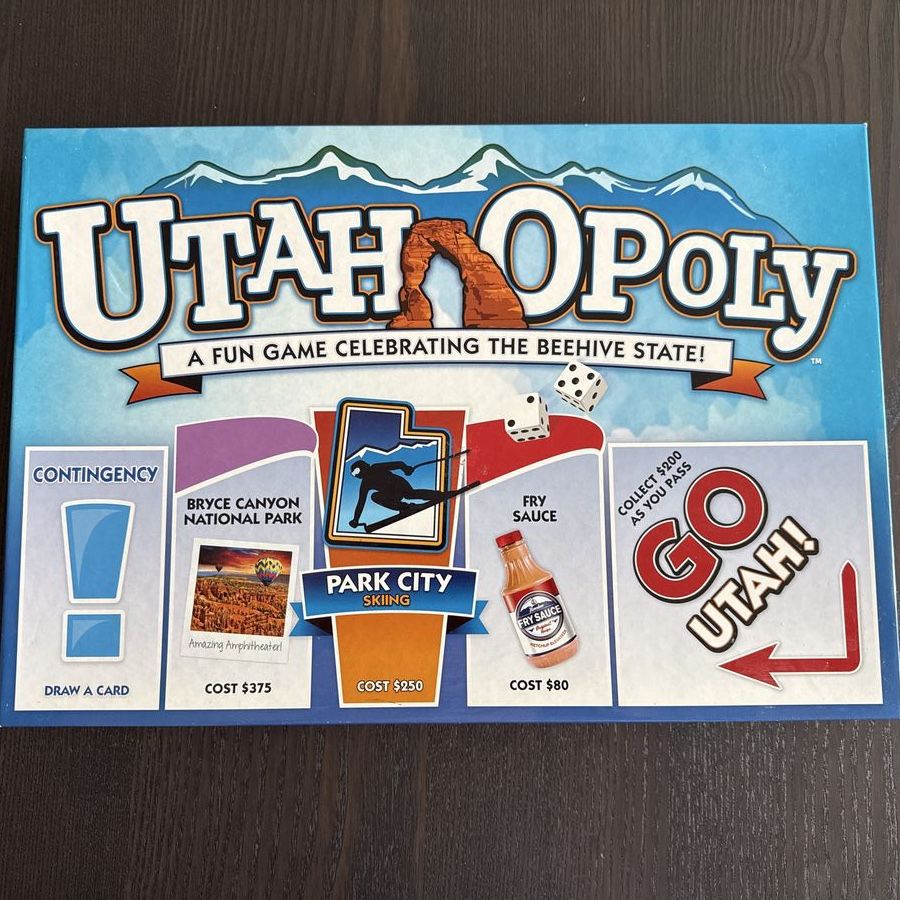 Utahopoly board game