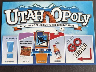 Utahopoly board game