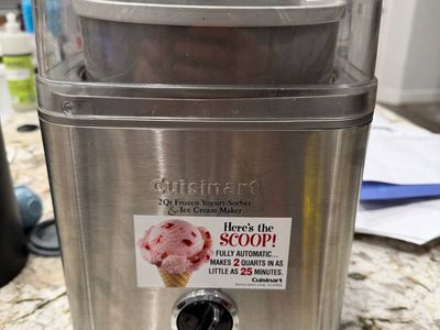 Cuisinart Pure Indulgence 2-Quart Frozen Yogurt, Sorbet & Ice Cream Maker