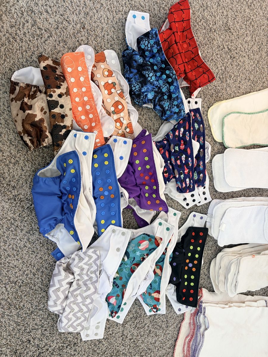Cloth diapers and inserts