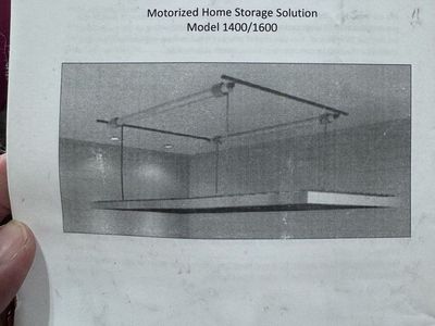 AuxXLift Motorized Home Storage Solution - Models 1400/1600
