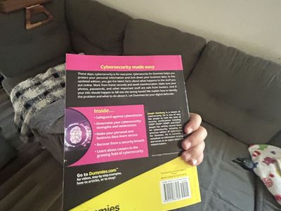 Cybersecurity For Dummies by Joseph Steinberg, 2nd Ed. - Learn Cyber Security Basics