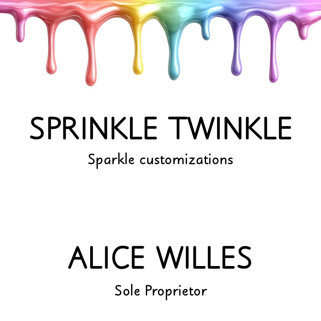 SPRINKLE TWINKLE -- SPARKLE CUSTOMIZATIONS