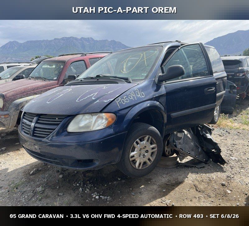 2005 Dodge Grand Caravan Parts - UTPAP Orem