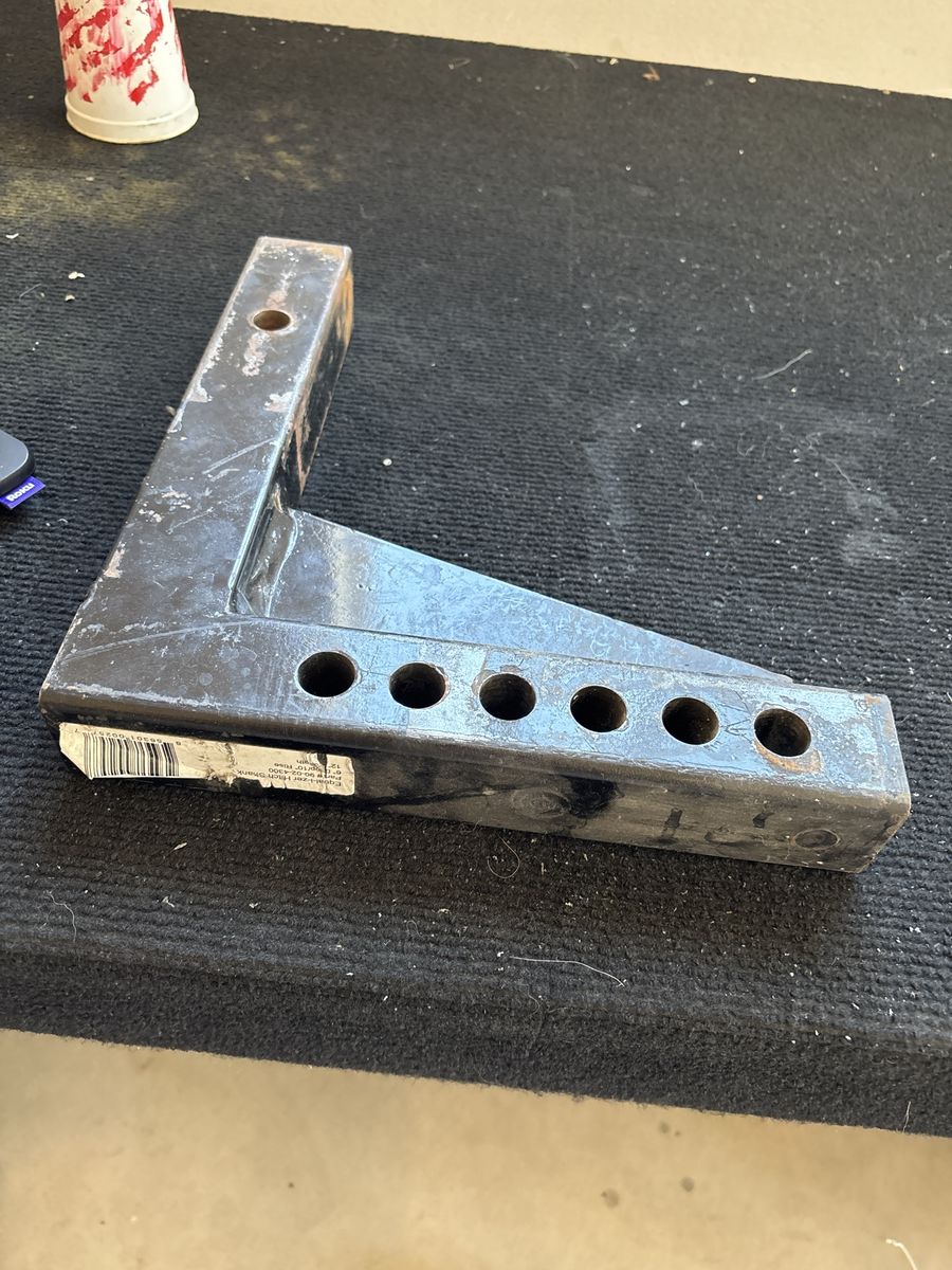 Equal-i-zer Hitch Shank Part # 90-02-4300 6" Drop / 10" Rise 12" Length