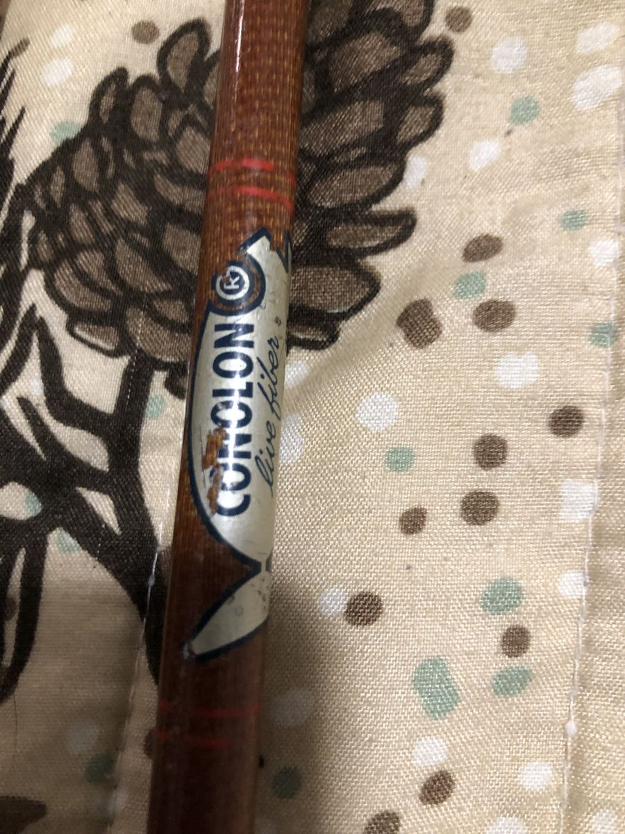 fOld  Conolon  fiber combination fly and casting pole.