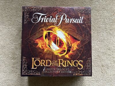 COMPLETE/NEW Trivial Pursuit: The Lord of the Rings Edition