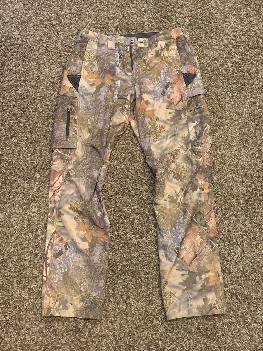 King's Camo Mountain Shadow Hunting Pants - Mens 36 Tall