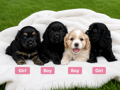 Darling AKC Cocker Spaniel Puppies