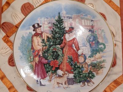 1990 Christmas plate