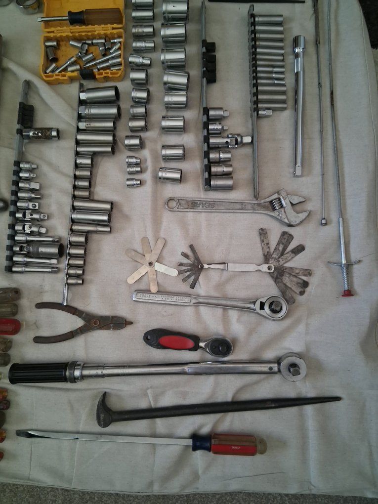 Large Mechanic's Tool Lot: NAPA Wrenches, Sockets, Hammers, and More - Assorted Sizes