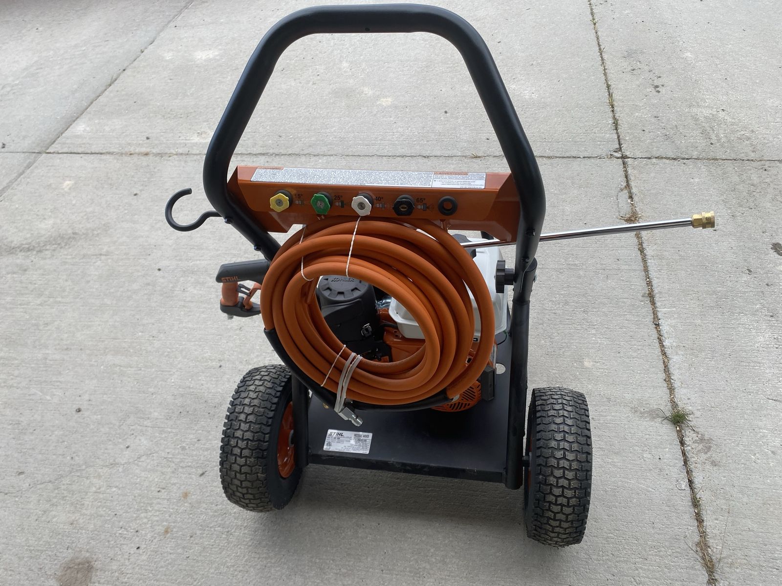 Commercial pressure washer