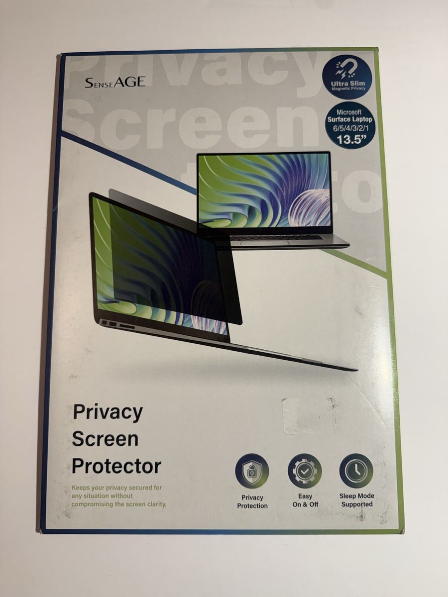 SenseAGE Magnetic Privacy Screen Protector for Microsoft Surface Laptop 13.5" (New)
