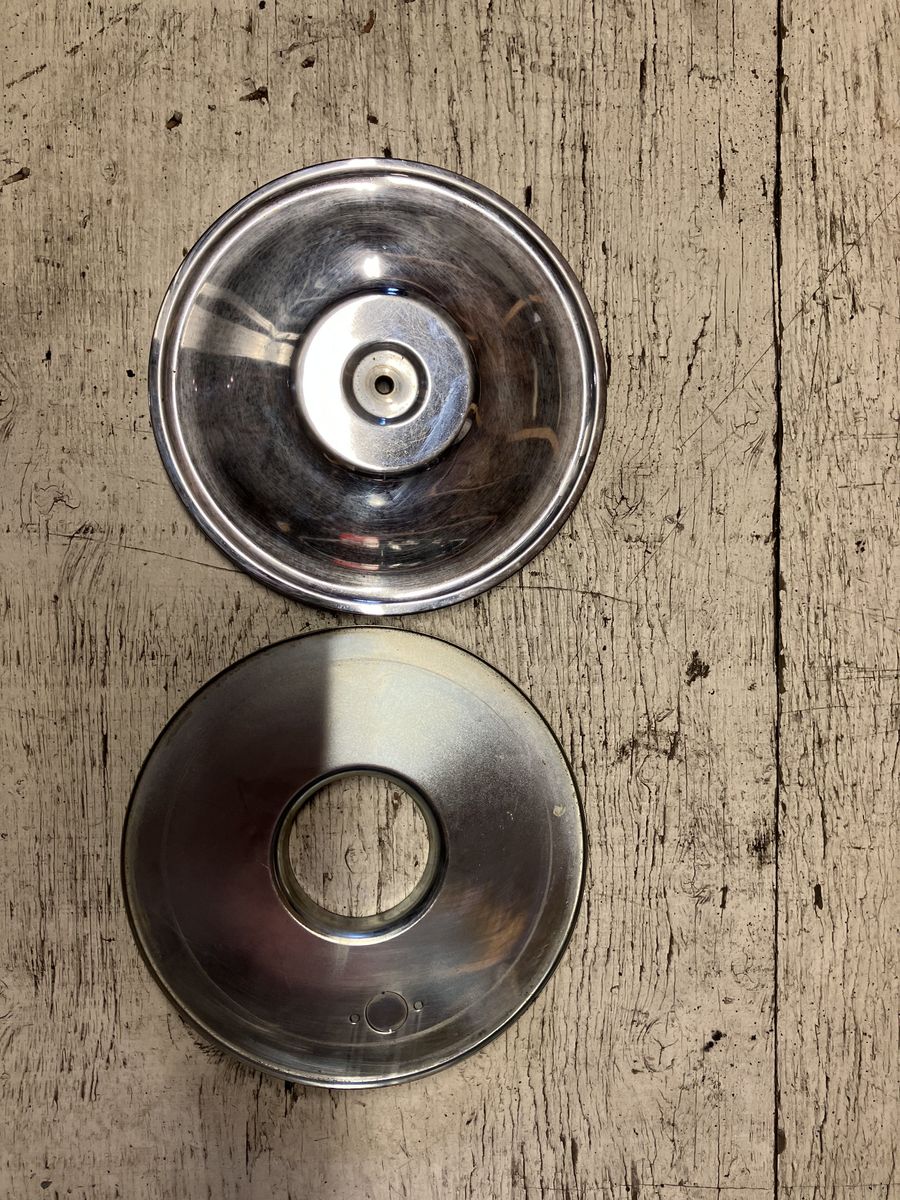 Chrome Air Cleaner Housing w/ 3-inch Diameter Inlet - Vintage