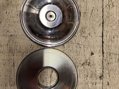 Chrome Air Cleaner Housing w/ 3-inch Diameter Inlet - Vintage